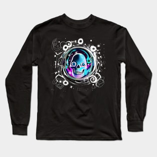 Cosmic Skull #004 Long Sleeve T-Shirt